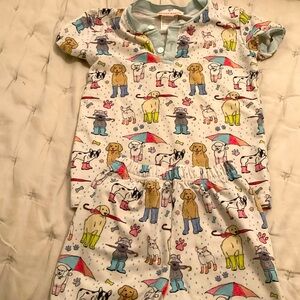 Smockingbird pajamas set 4T